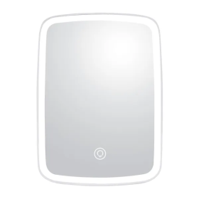 5.98x8.62in Lighted Makeup Mirror Vanity Desk Mirror Small LED