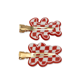 Cartoon Animal Hair Clips Set-Red 9900