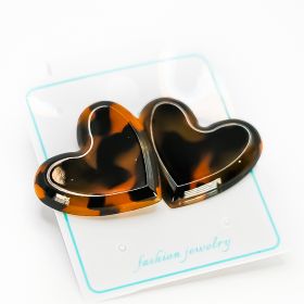 Vintage Heart Earrings-1423