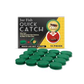 Jueying Cockroach Bait Station Household Indoor Living Room Kitchen Bedroom Cockroach Medicine (Option: 4PCS)