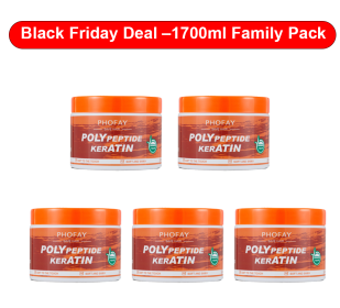 PHOFAY POLY KERATIN BURNT HAIR RESTORATION CREAM (Option: 5Can)