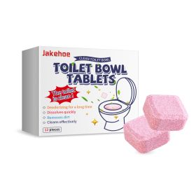 Toilet Cleaning Effervescent Tablets Toilet Cleaner Cleans Odors, Yellow Spots, Dirt, And Urine Stains (Option: 1pc)