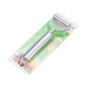 Stainless Steel Peeler Multi-Functional Peeling Tool For Potatoes And Fruits Wholesale Kitchen Utensil Melon Slicer (Option: Pack of 2)