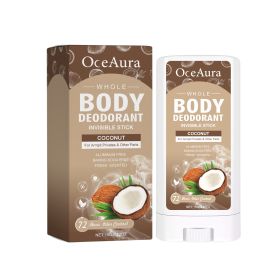 OceAura Whole Body Deodorant, Clean Armpit Sweat Odor Mild Refreshing Deodorant Stick (Option: 3Pcs)