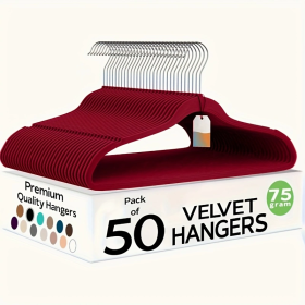 Velvet Hanger 50pack (Option: W13731175)