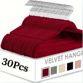 Flocked Hangers 30pc (Option: W13676527)