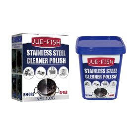 Jueyu Stainless Steel Cleaning Paste, Strong Kitchen Decontamination, Pot Rust Removal, Pot Bottom And Stove Top Black Scale Cleaning (Option: 3Pcs)