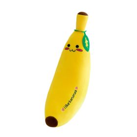 Plush Banana Stuffed Pillow Decor Plushie Toy Breathable Soft Fruit New (Option: 50cm)
