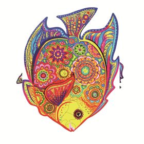 Each Piece Is Animal Shaped Christmas Gift Colorful Elephant Turtle Wooden Jigsaw Puzzles (Option: 14Style-A3)