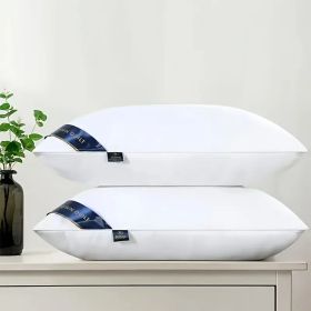 Bed Pillows Blue, 2pack (Option: K)