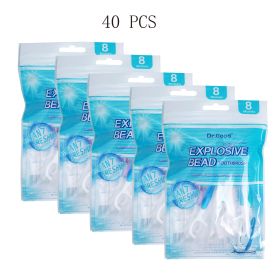 5-in-1 Mini Travel Toothbrush (Option: 5bags containing 40pieces)